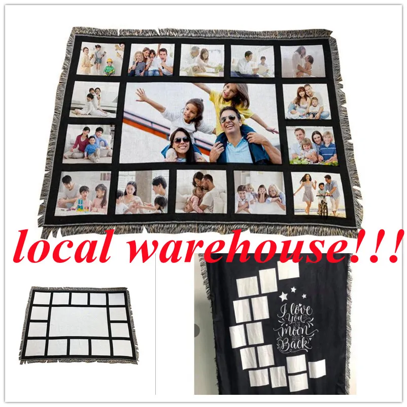 9 Penels Sublimation Blanks Throw Blanket For Heat Press Heart Moon Shapes  Baby Blanket Sublimation Printing Custom Personalised 125*150CM From  Weaving_web, $251.26